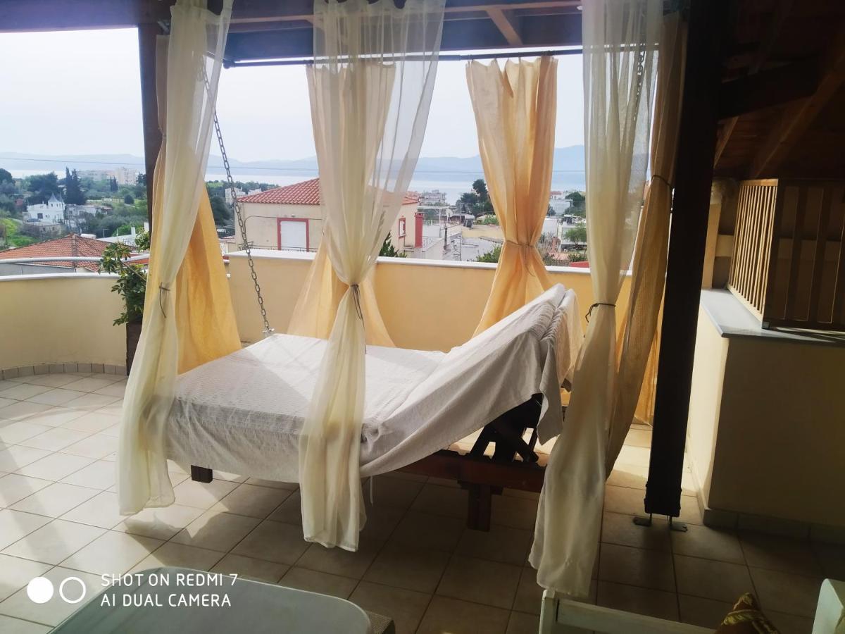 House With Wonderful View Apartment Лефканди Халкидас Екстериор снимка