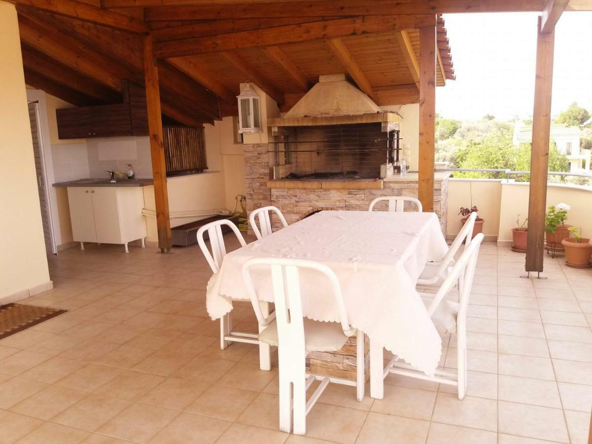 House With Wonderful View Apartment Лефканди Халкидас Екстериор снимка